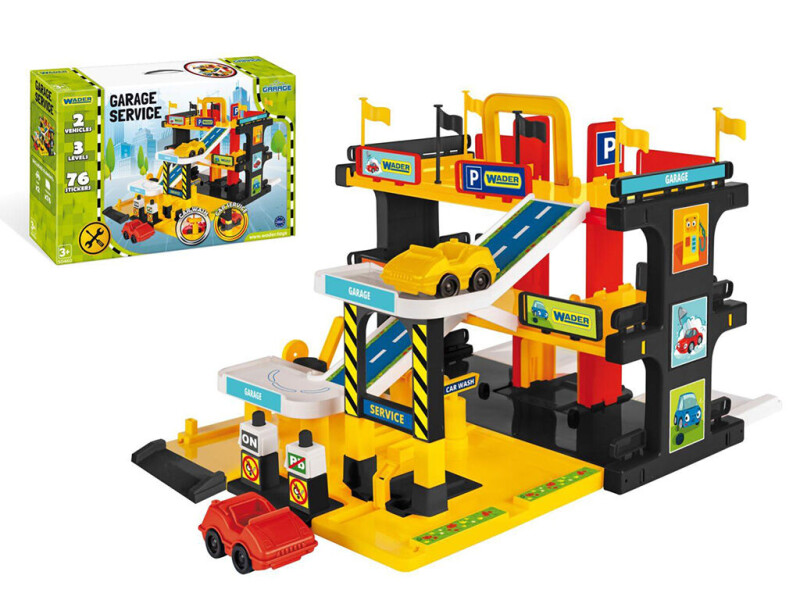 Garáž servis 3 patra + 2 auta